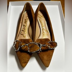 Sam Edelman rochester flats shoes size 8 brown